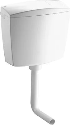 Produktbild von Valsir WC Spülkasten "Perk" Aufputz Tief Spülung 6 l Toilettenspülkasten Weiß 3/8"