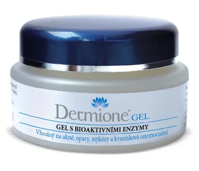Zdjęcie produktu dla Dermione® GEL 50 ml - to lekki, nietłusty kosmetyk przeznaczony do codziennej pielęgnacji skóry skłonnej do trądziku i opryszczki.