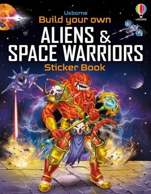 Obrázok produktu pre Build Your Own Aliens and Space Warriors Sticker Book