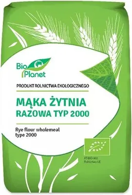 Zdjęcie produktu dla MĄKA ŻYTNIA RAZOWA TYP 20001 kg -PLANET