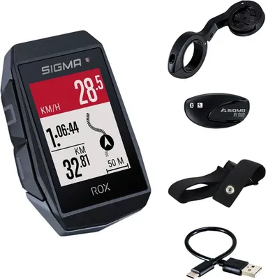 Image de Sigma ROX 11.1 EVO Navigation pour vélo GPS, GLONASS, étanche aux éclaboussures (01032)