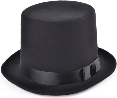 Image de Chapeau cylindre en feutre - Taille unique