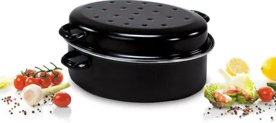 Produktbild von Karl Krüger Induktion Bräter Koch-Topf Braten Gansbräter GBCS30 3,0 L