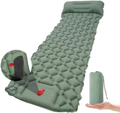 Produktbild von Isomatte Selbstaufblasend Luftmatratze für Camping – Ultraleichte Matratze mit Packsack Ideal für Trekking & Outdoor