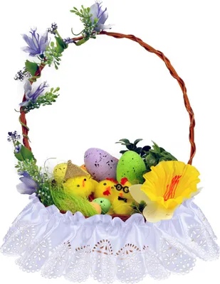 Zdjęcie produktu dla Serwetka atłasowa na koszyczek wielkanocny, 25 cm