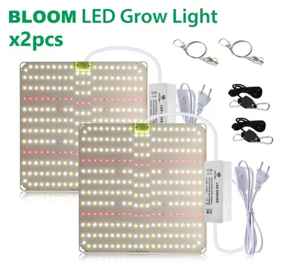 Obrázek produktu pro LED osvětlení pro rostliny – růstové světlo – plné spektrum – SMD2835 – 85–265 V střídavého proudu – pro skleníky a hydroponii – pro kvetení – Bloom