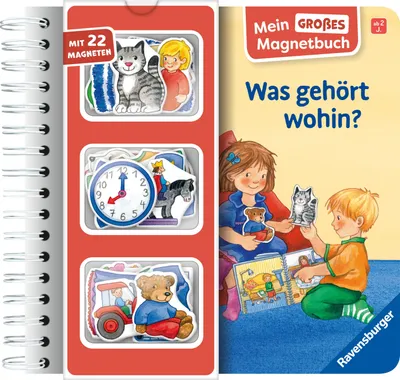 Produktbild von Mein großes Magnetbuch - Was gehört wohin?
