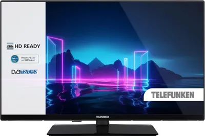 Produktbild von Telefunken TV LED 32" HD HDR10 TE32750S38YXD - Televisore 81,3 cm Nero