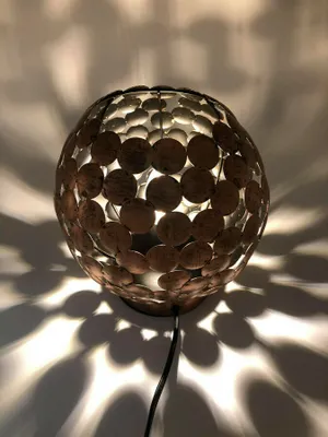 Produktbild von E14 Tischleuchte LED Vintage Bodenlampe Metall Bettlampe Tischlampe Retro Bett Metalllampe Fensterbank Nachttischlampe KUPFER