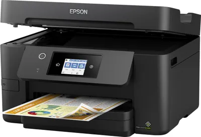 Obrázek produktu pro Epson WorkForce Pro WF-3820DWF, InkJet, Barevný tisk, 4800 x 2400 DPI, Barevné skenování, A4, Černá