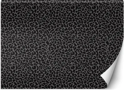 Zdjęcie produktu dla Fototapeta filzelinowa Pantera leopard tekstura wzór 100x70 cm Feeby Srebrny klej w zestawie  łatwa w montażu