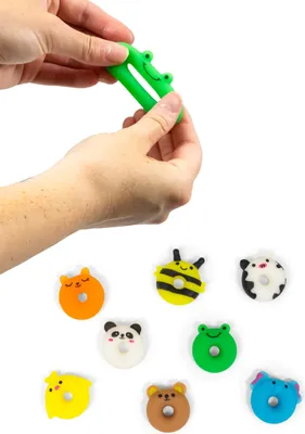 Produktbild von Bunte Mini Squishy Tierformen Spielzeug – handliches Gadget zum Drücken