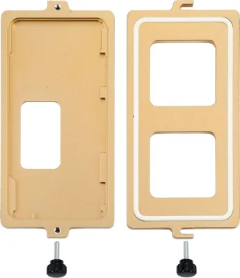 Produktbild von LCD Reparatur Edelstahl Rahmen Halterung mit Schrauben für iPhone 11 Pro Max