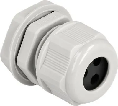 Obrázek produktu pro DELOCK Kabelverschraubung PG13,5 Rundkabel,drei Kabeleinf.