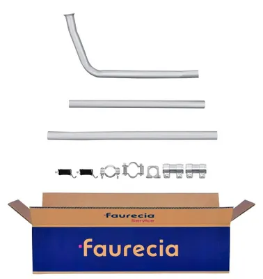 Productafbeelding van HELLA uitlaatpijp voor FIAT 127, hatchback (127), voorzijde, artikelnummer 8LA 366 004-831