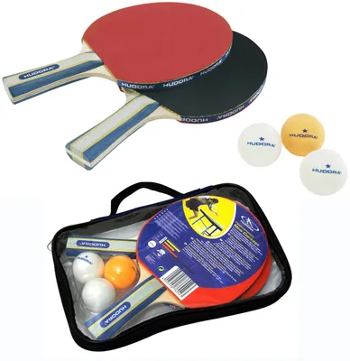 Produktbild von HUDORA 76249, Table tennis, Schwarz, Rot, Holz, Holz