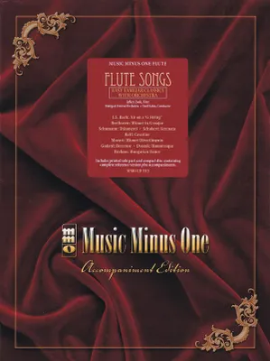 Image de Music Minus One Flute Flute Songscore+Cd