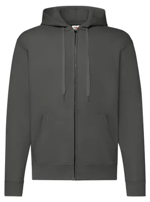 Produktbild von Fruit of the Loom - "Classic" Kapuzenjacke für Herren/Damen Uni LT2658 (M) (Hellgrau)