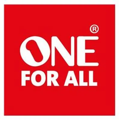 Produktbild von One For All TV Replacement Remotes URC4910, TV, IR Wireless, Drucktasten, Schwarz