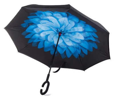 Obrázok produktu pre Verk 25000 Obojstranný dáždnik 105 cm modrý