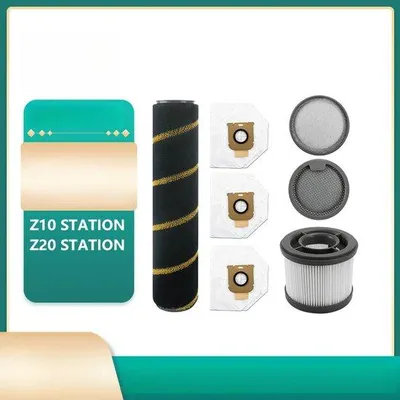 Productafbeelding van Vervangingsset voor stationaire stofzuigers, inclusief rol, hoofdborstel, stofzak, voorfilter en filterelement