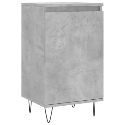 Produktbild von Eleganten-Stil Kommode Sideboard - Wohnzimmerschrank - für Flur, Schlafzimmer - Betongrau 40x35x70 cm Holzwerkstoff - Kommoden - Möbel26