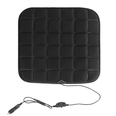 Immagine prodotto di Jopassy riscaldatore sedile auto con interruttore 12V auto auto separato carbonio riscaldamento tappetino livelli di riscaldamento