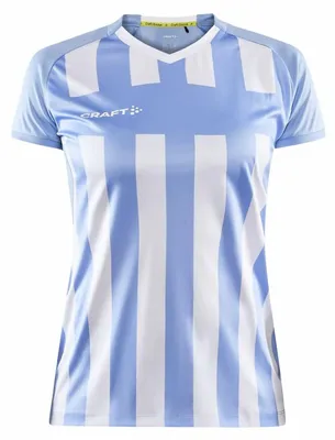 Produktbild von Craft Progress 2.0 Stripe Trikot Kurzarm Damen - Skyblue / Weiß