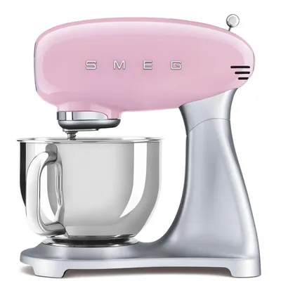 Produktbild von SMEG Küchenmaschine, Knetmaschine Rührmaschine mit Knethaken, 800,00 W, 4,80 l Schüssel, Cool-Touch-Griff