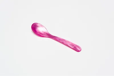 Produktbild von G.F. Heim Söhne Eierlöffel aus Acrylglas pink 12,5cm