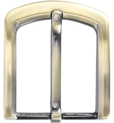 Produktbild von Eckige Ersatzgürtelschnalle aus Messing, breite Retro-Gürtelaccessoires für verstellbare Taillenbänder