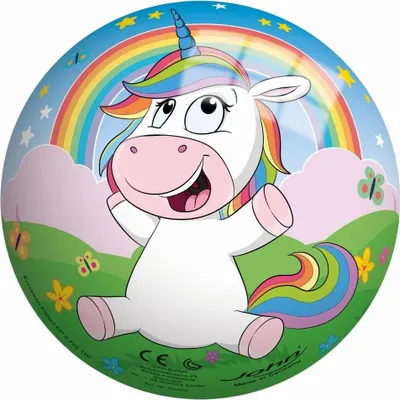 Obrázok produktu pre Ľahká lopta s jednorožcom - 23 cm