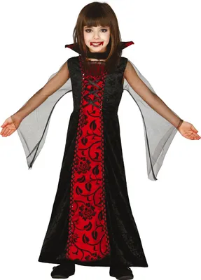 Obrázek produktu pro Elegantní kostým Upírka dívčí Halloween 2026