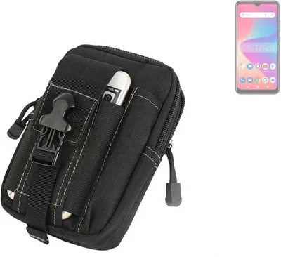 Produktbild von K-S-Trade Gürtel Tasche kompatibel mit BLU G52L Gürteltasche Holster Schutz Hülle Handy Hülle Smartphone outdoor Handy-Hülle schwarz