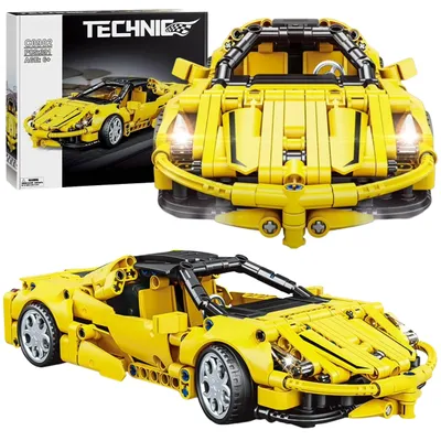 Obrázek produktu pro ABC BETTER TOYS® Stavební kostky Vzdělávací hračka pro děti Auto (391 Elem.)