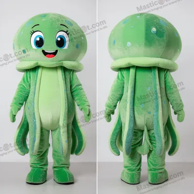 Immagine prodotto di Costume MASTICOT Gonfiabile Medusa Verde Smeraldo
