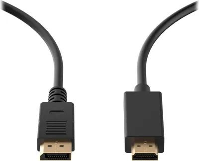 Image de Câble Ewent EC1430 DisplayPort 1.2 vers HDMI 1m Noir