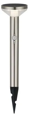 Image de OPTONICA Lampe d'allée à LED 9332 Spot de jardin solaire, 2 W, avec détecteur de mouvement
