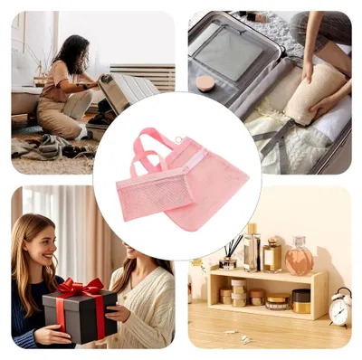 Produktbild von Netzbeutel - Tragbare Organizer-Tasche für Toilettenartikel und Reisehygiene