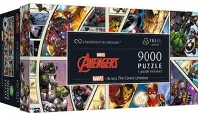 Produktbild von Trefl Marvel Avengers, 9000 Stück(e), Comics