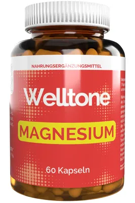 Produktbild von Welltone Magnesium - 60 Kapseln