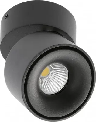 Produktbild von GTV LED-Leuchte BIANCO 8W,680lm,AC220-240V,50/60 Hz,PF>0,9,Ra?80,IP20,IK06,36°,4000K,rund,schwarz