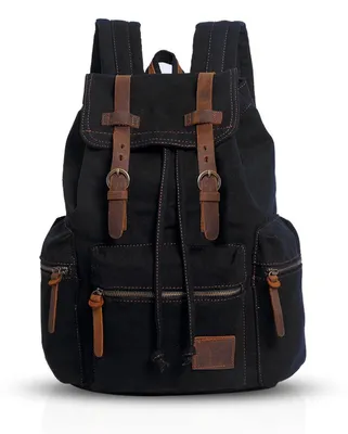Obrázek produktu pro Batoh, plátno, 14 palců, pro notebook, uni, černý