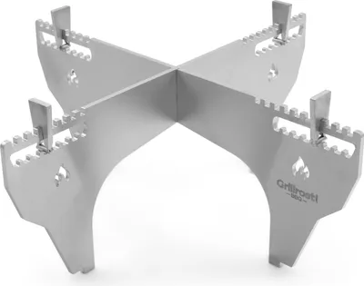 Image de Support pour plaque de cuisson Dutch Oven - enfichable et sûr - en acier inoxydable