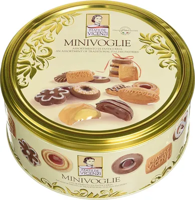 Produktbild von Minivoglie Gebäck Dose 500g