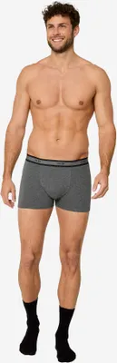 Produktbild von NUR DIE Herren Retro Pants 6-Pack Boxer GOTS Organic Baumwolle - dunkelgrau/dunkelblau - Größe M