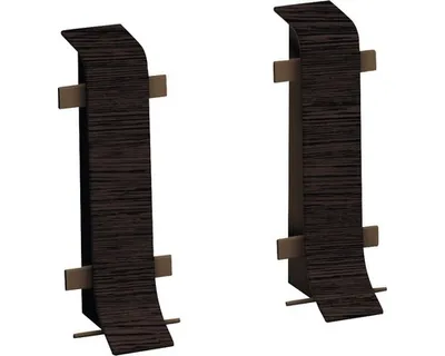 Produktbild von Prinz Verbinder für Klemm-Sockelleiste mit Kabelkanal Wenge 50 mm