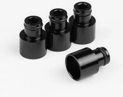 Obrázek produktu pro 4 ks adaptérů pro vstřikovače paliva: z RDX na B16, B18, D16Z, D16Y