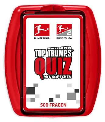 Produktbild von Top Trumps Quiz - Bundesliga Edition Ratespiel Wissensspiel Fragespiel