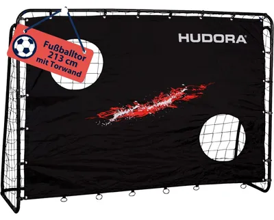 Produktbild von Hudora 76923 Fußballtor Trainer mit Torwand